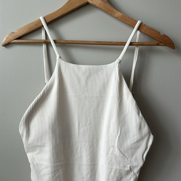 NWT Andie Asbury Ribbed One Piece in COCO M - Picture 3 of 8